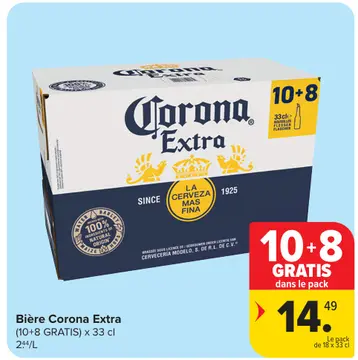 Offre: Bière Corona Extra