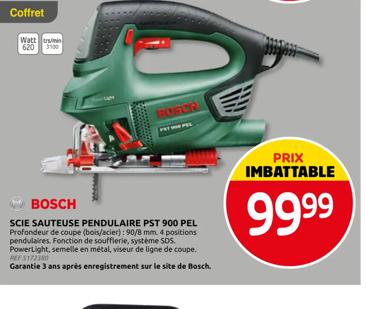 Promotie: Scie sauteuse pendulaire pst 900 pel