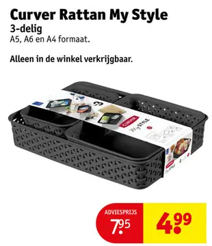 Aanbieding: Curver Rattan My Style