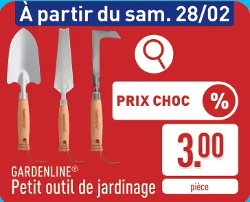 Offre: Petit outil de jardinage