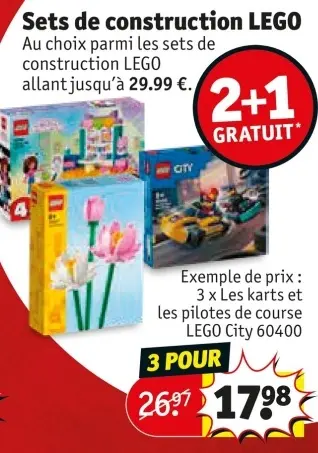 Offre: Sets de construction