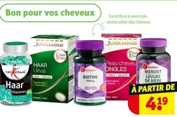 Offre: Bon pour vos cheveux