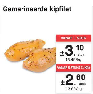 Promotie: kipfilet