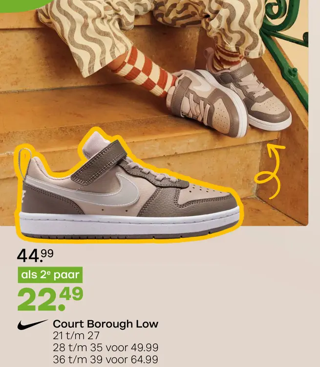 Promotie: Court Borough Low Sneakers