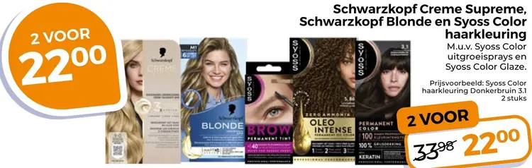 Aanbieding: Haarkleuring