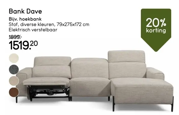 Aanbieding: Bank Dave