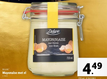 Aanbieding: Mayonaise met ei