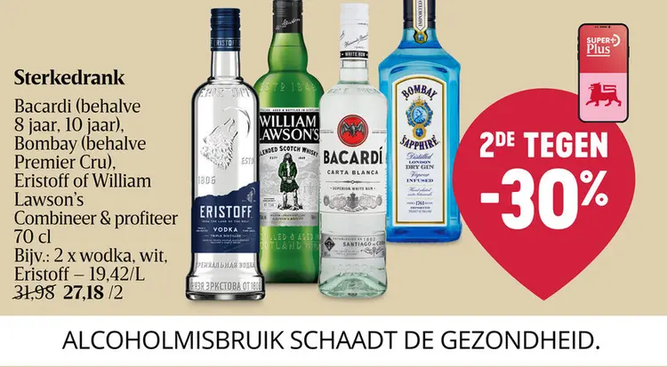 Promotie: Sterkedrank