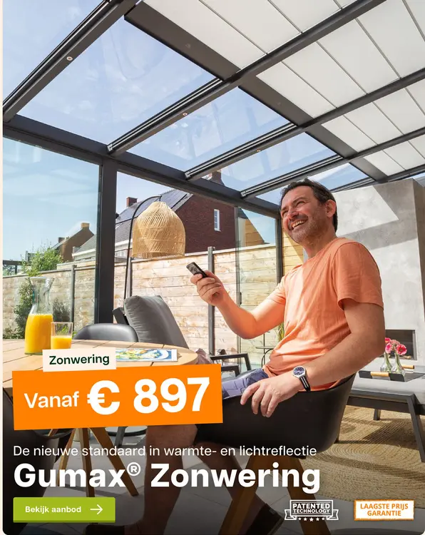 Aanbieding: Zonwering