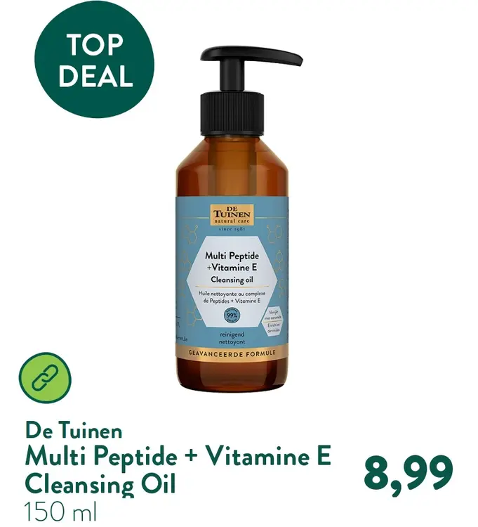 Aanbieding: Multi Peptide + Vitamine E Cleansing Oil