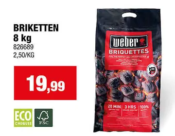 Aanbieding: BRIKETTEN