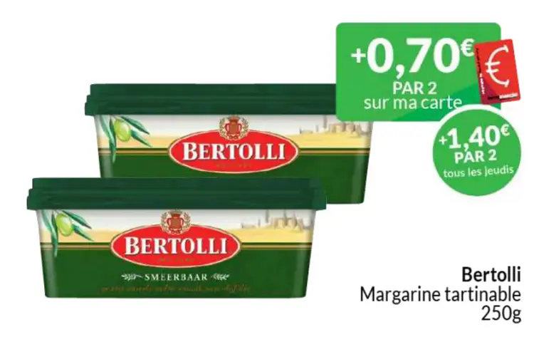 Offre: Margarine tartinable
