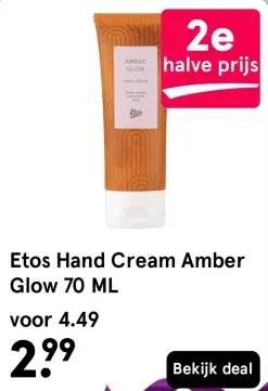 Aanbieding: Hand Cream Amber Glow