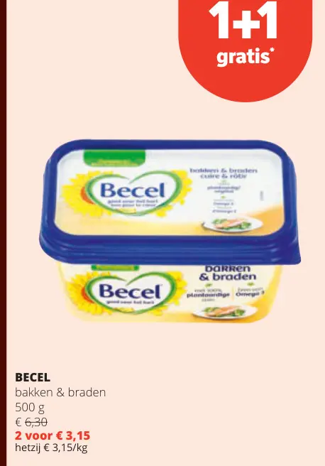 Promotie: Becel bakken & braden