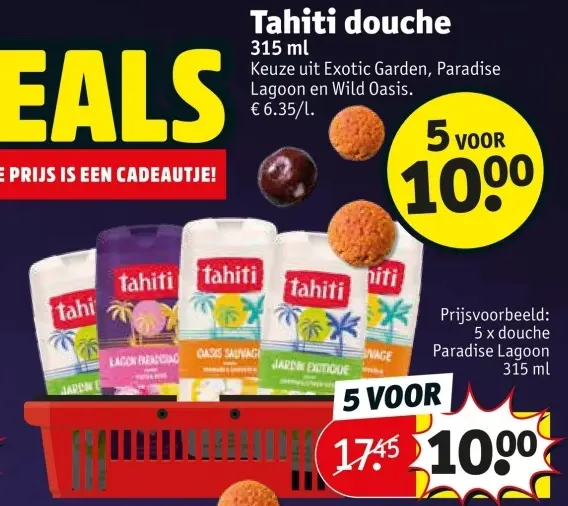 Aanbieding: Tahiti douche