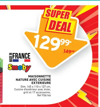 Offre: MAISONNETTE NATURE AVEC CUISINE EXTERIEURE