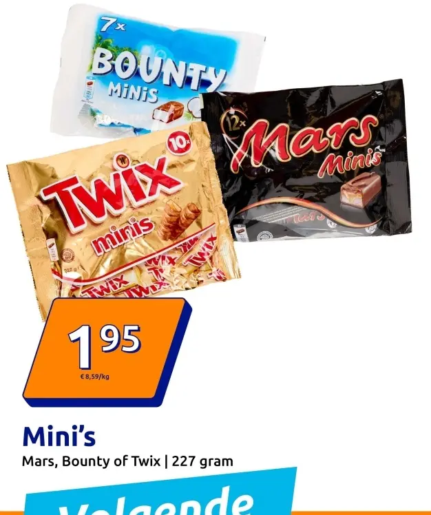 Aanbieding: Mini's