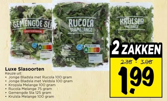 Luxe Slasoorten