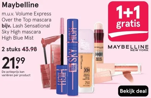 Aanbieding: Maybelline