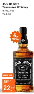 Aanbieding: Jack Daniel's Tennessee Honey 70CL Whisky