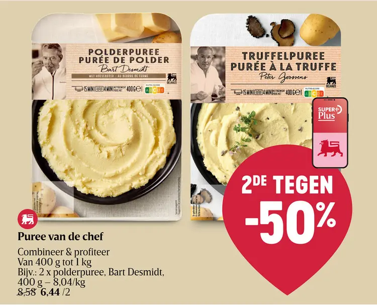 Promotie: Puree van de chef
