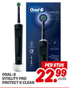 Aanbieding: ORAL-B VITALITY PRO PROTECT X CLEAN