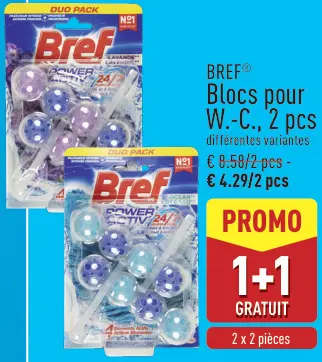 Offre: Blocs pour W.-C.