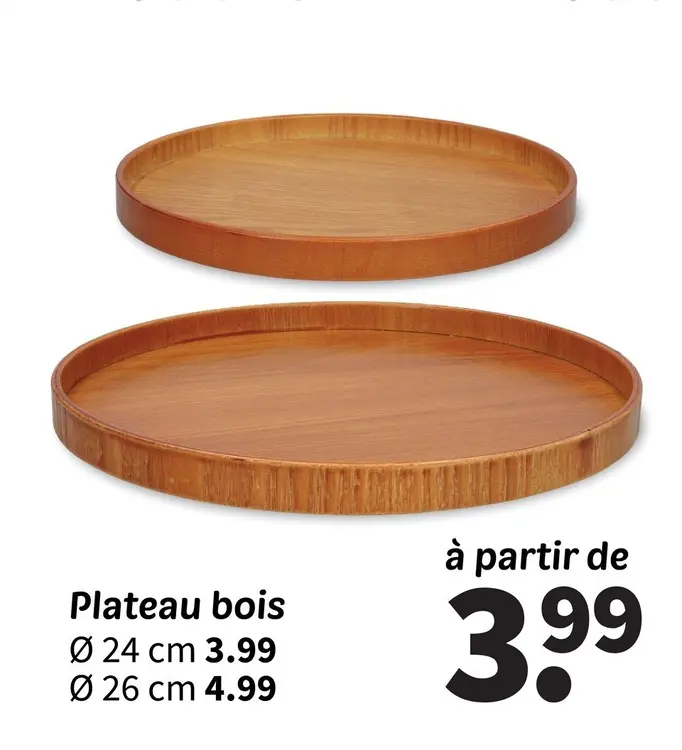 Offre: Plateau bois