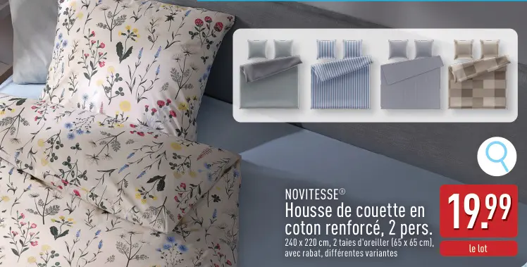 Offre: Housse de couette en coton renforcé