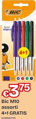 Promotie: Bic M10
