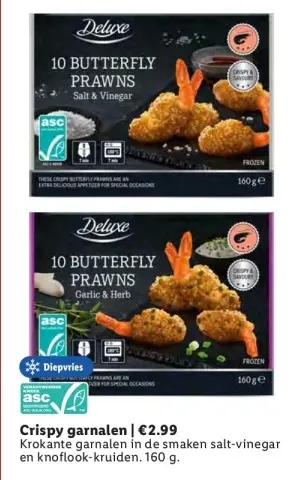 Aanbieding: Crispy garnalen
