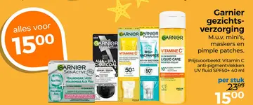 Aanbieding: Garnier gezichtsverzorging