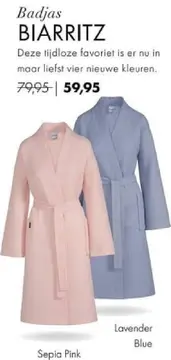 Aanbieding: Biarritz badjas