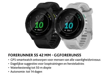 Aanbieding: Forerunner 55 42mm - ggforerun55
