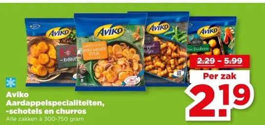 Aardappelspecialiteiten, -schotels en churros