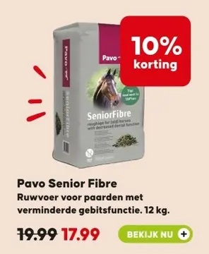 Aanbieding: Pavo Senior Fibre