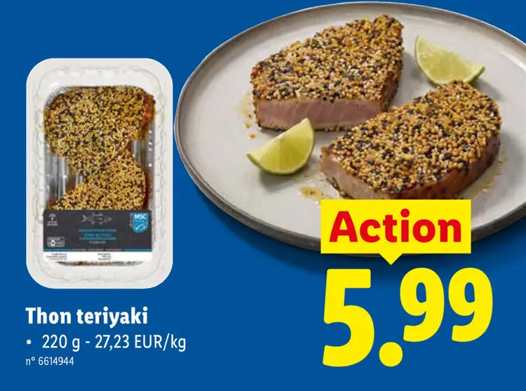 Offre: Thon teriyaki