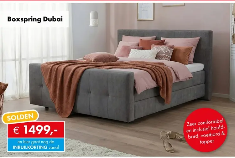 Promotie: Boxspring Dubai