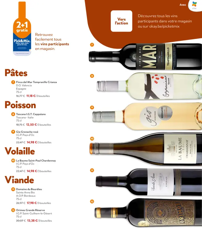 Offre: Vins