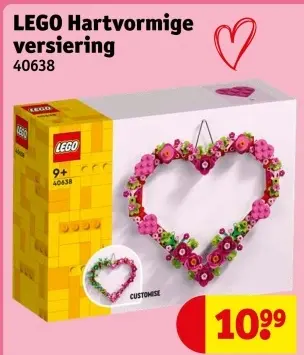 Aanbieding: Hartvormige versiering