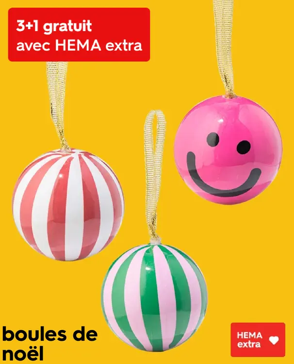 Offre: boules de noël