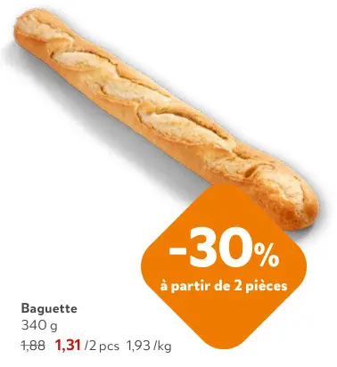 Offre: Baguette