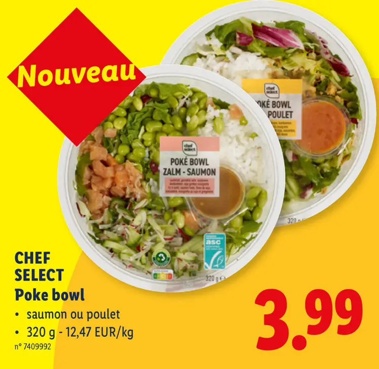 Offre: Poke bowl