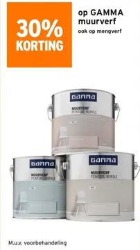 Aanbieding: GAMMA muurverf