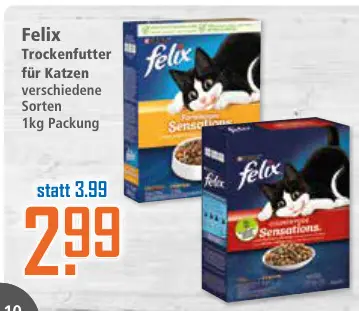 Aanbieding: Felix Trockenfutter für Katzen verschiedene S