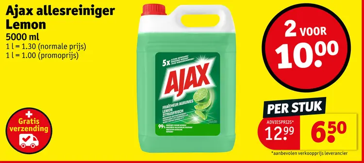 Promotie: Allesreiniger Lemon