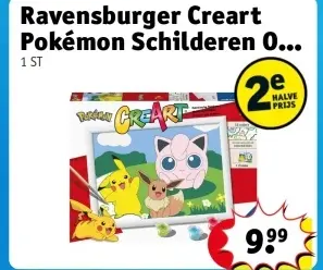 Aanbieding: Creart Pokémon Schilderen
