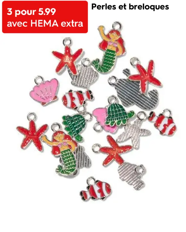 Offre: Perles et breloques