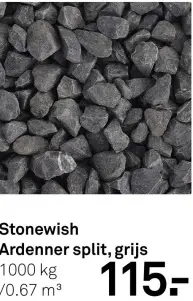 Aanbieding: Ardenner split, grijs