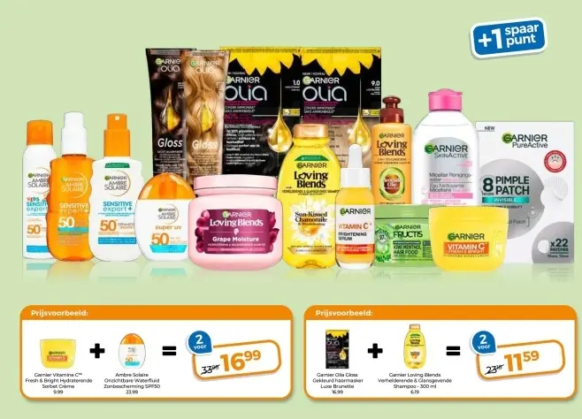 Aanbieding: Garnier Vitamine C Fresh & Bright Hydraterend